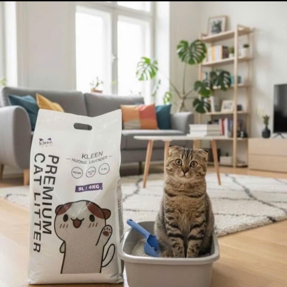 Cát Cho Mèo Premium Cat Litter COCO 4KG